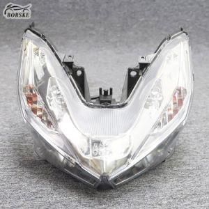 Motorcycle Headlight Assembly Click V2 LED Scooter Head Light for Honda Click Parts