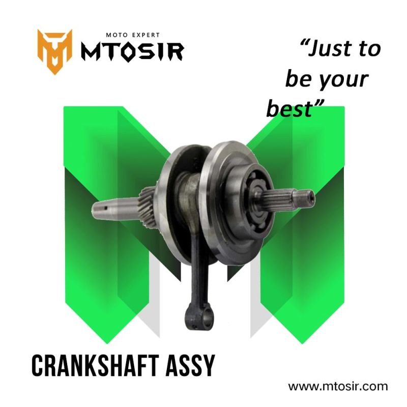 Mtosir High Quality Motorcycle Crankshaft Assy Fit for Cg125 Gy6 Gn125 Ax100 Titan Fz16 Scooter Universal Motorcycle Accessories Motorcycle Spare Part