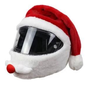 Cheap Elastic Christmas Motorcycle Helmet Cover, Cool Stretchy Electric Scooter Helmet Covers