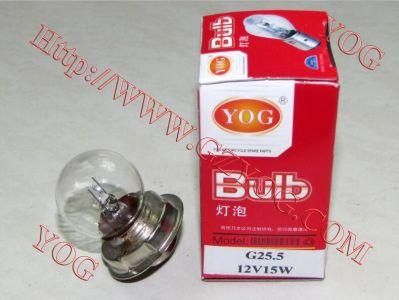 Yog Motorcycle Spare Parts Bulb of Headlight for G25.512V15W, B3512V3535W