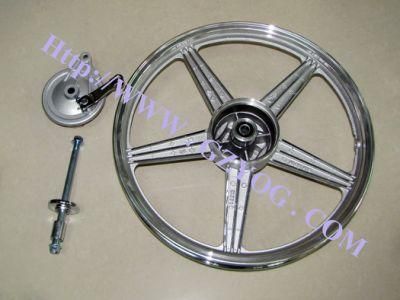 Motorcycle Parts Rear Wheel Aluminum Rims Assy for 125cc/Gn125/Cgl125/Asia Hero Cargo/Ybr125/En125/Disco/Genesis