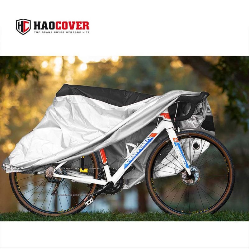 Bike Cover Waterproof Outdoor Bicycle Cover with Lock Hole