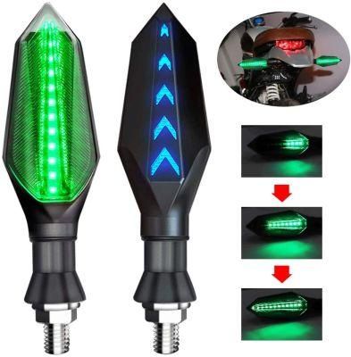 Motorcycle Electric Vehicle Turn Signal LED Signal Light Motorcycle Accessories Multi-Color Optional Motorcycle Turn Signal Light