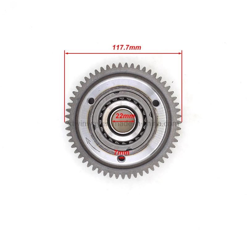 Motorcycle One Way Bearing Starter Clutch Assembly 20 Sliding Bead For CG200