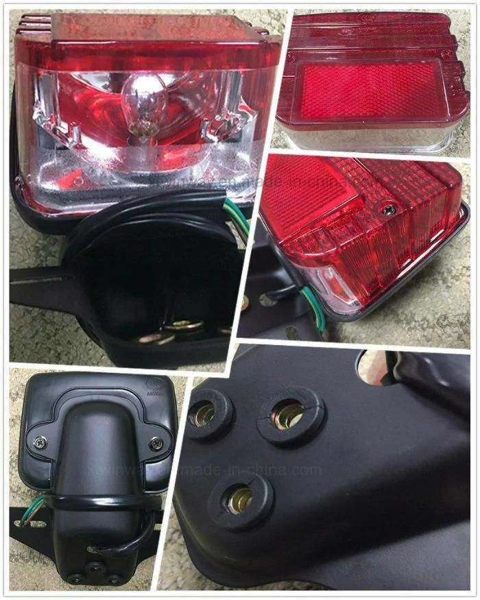 Ww-6010 Motorcycle Part Tail Lamp Brake Light for Cg125/Xf125