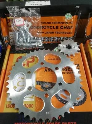 Motorcycle Parts Sprockets and Chain