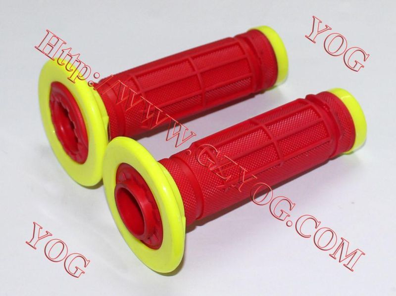 Yog Motorcycle Parts Motorchcle Handle Grip for Bajaj Boxer Black Color