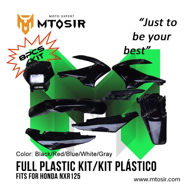 Mtosir Motorcycle Full Plastic Kit/Kit Plastico Chassis Plastic Parts Fits for Honda Wave110 New High Quality Professional 18PCS/Kit