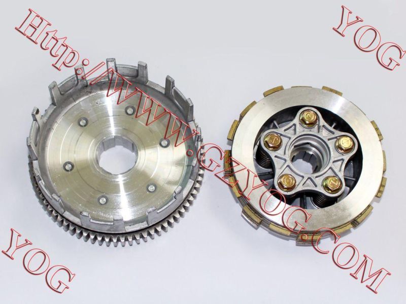 Motorcycle Spare Parts Engine Clutch Center with Gear Complete for Ax100, CB125, Cg150