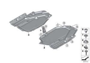 Body Parts Body Panel for BMW X5 X6 51757325391