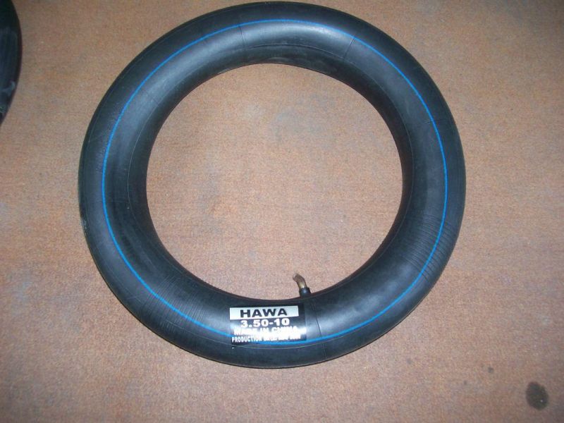 Natural Rubber High Elasticity Good Price High Quality Motorcycle Inner Tube for Motorcycle (3.50-10)