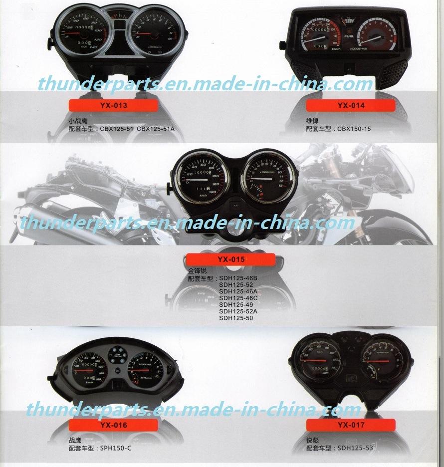 Motorcycle Speedometer Assy/Tableros/Velocimetro/Metro Completo XL125 New, En125, An125, GS125, Yes125