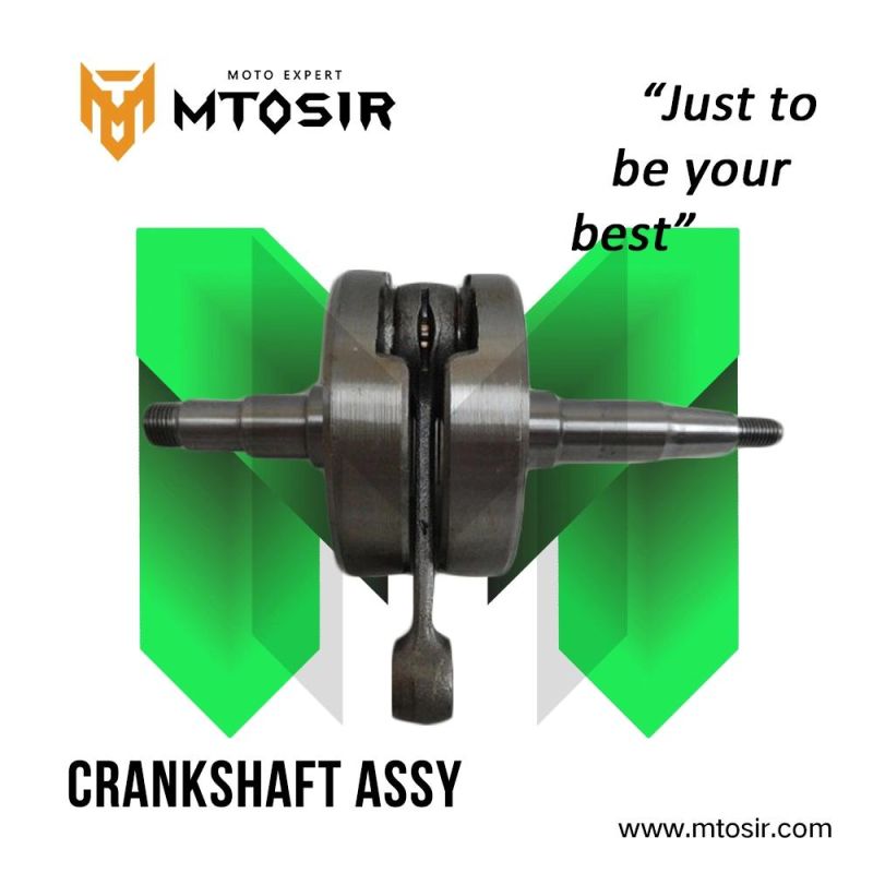 Mtosir High Quality Motorcycle Crankshaft Assy Fit for Cg125 Gy6 Gn125 Ax100 Titan Fz16 Scooter Universal Motorcycle Accessories Motorcycle Spare Part