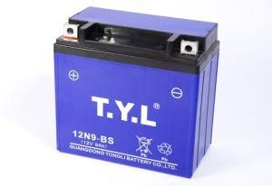 Gn125/12V9ah Mf Battery Used for Motorcycle