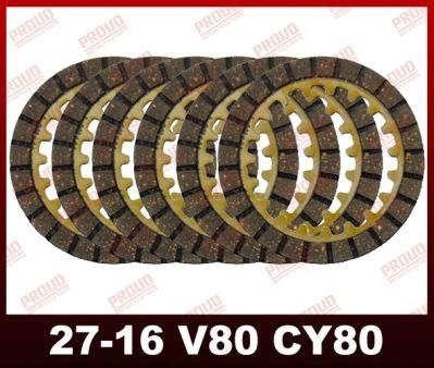 Cy80 Motorcycle Clutch Plate High Quality Motorcycle Spare Parts