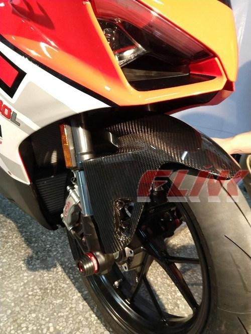 Carbon Fiber Front Fender Motorbike Mudguard for Ducati V4