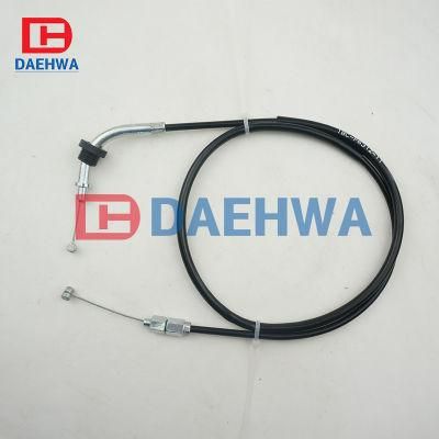 Motorcycle Spare Part Throttle Cable for Ybr125 ESD Part B