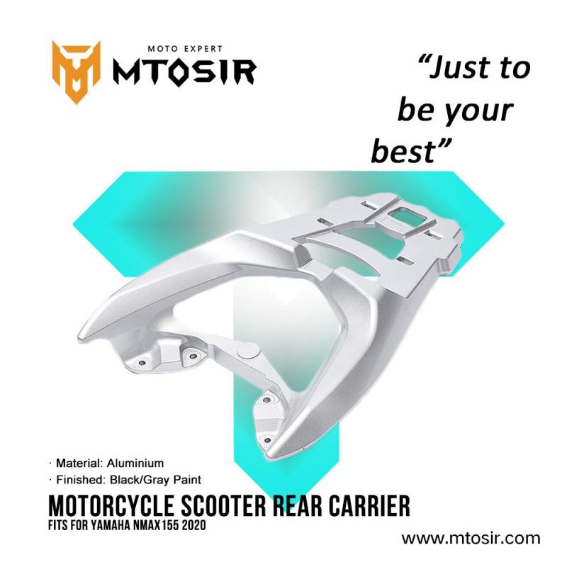Mtosir High Quality Rear Carrier Fits for YAMAHA Nmax155 2020 Motorcycle Scooter Motorcycle Spare Parts Motorcycle Accessories Luggage Carrier