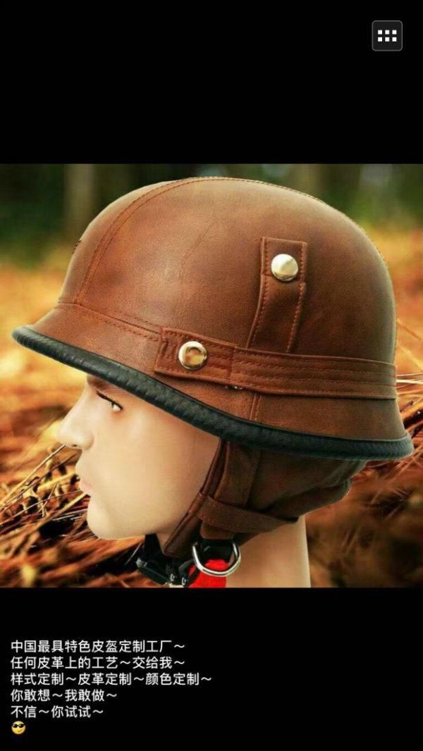 High Quality German Style Motorcycle Helmet Harley Helmet Good Sale, DOT Approved