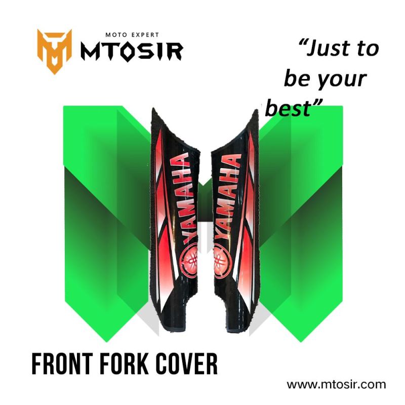 Mtosir High Quality Motorcycle Front Fork Cover Fit for Universal Scooter Motorcycle Accessories Dust Cover Protector Honda YAMAHA Monster Suzuki Design