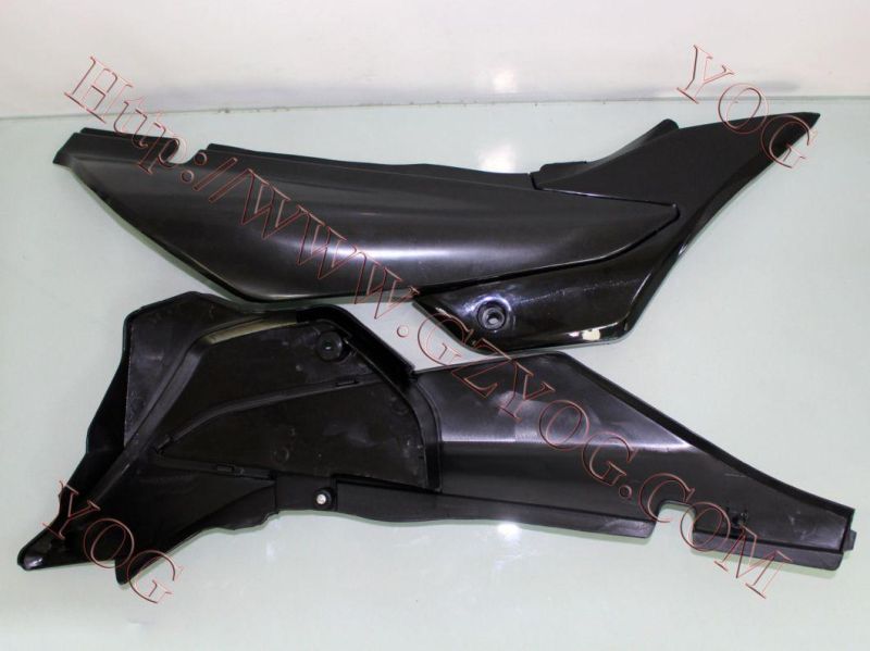 Yog Motorcycle Spare Parts Tank Side Cover for Ranguer150 Tvs Victor Glx125 Gxt200