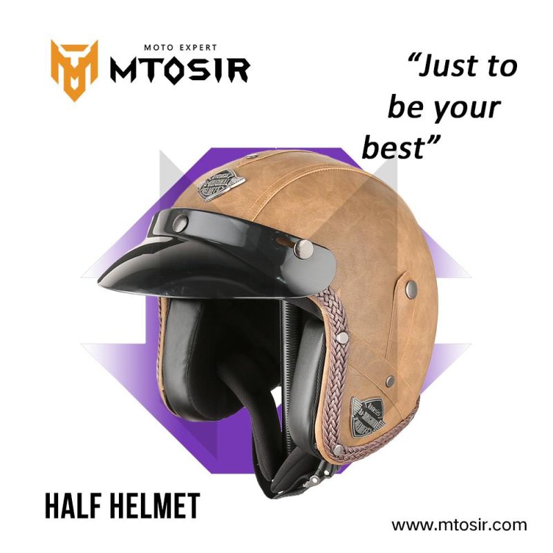 Mtosir Motorcycle Full Face Helmet Motorcycle Accessories Four Seasons Universal Half Face Flip Helmet Motorcycle Helmet
