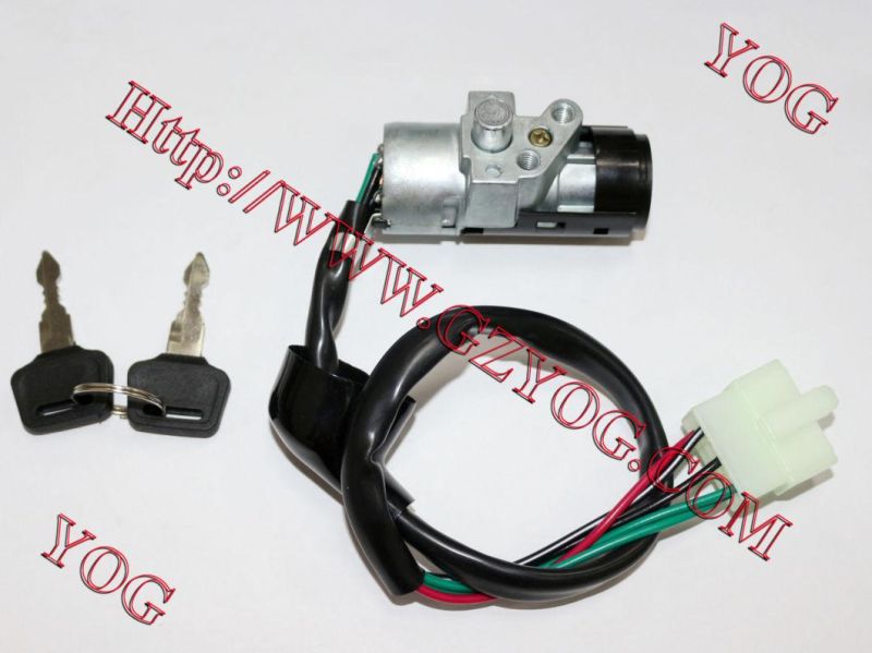 Yog Motorcycle Parts Switch Encendido Ignition Chapa Contacto Switch Italika FT125/150