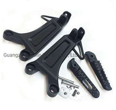 Motorcycle Parts Rear Passenger Foot Pegs Brackets Footrests Footpeg Foot Rests for Honda Cbr600rr 2003-2004