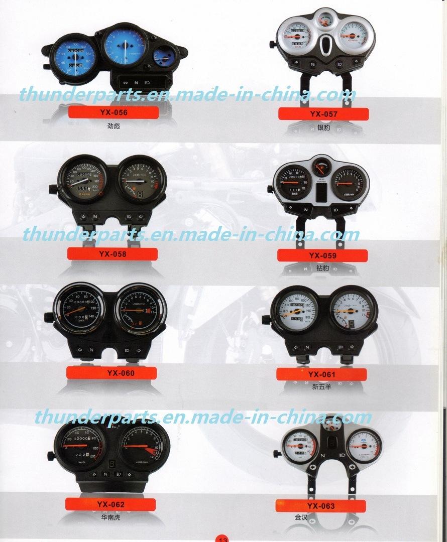 Motorcycle Speedometer Assy/Tableros/Velocimetro/Metro Completo An125, Discover, Tvs160, King, Hlx125, Apache RTR180