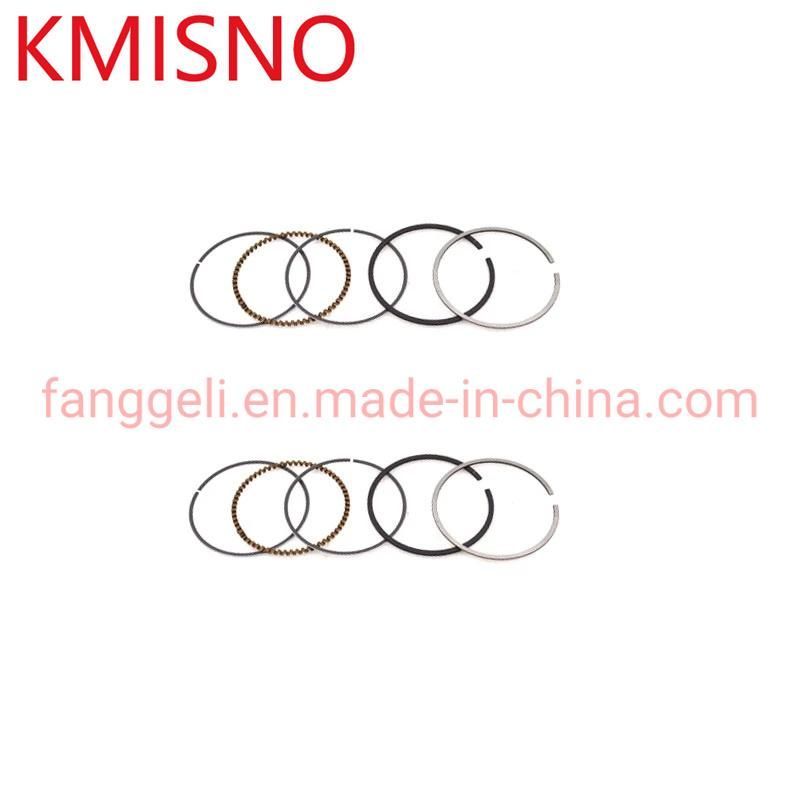 Motorcycle Std Piston Ring Bore 57 mm Size 1.0*1.0*2.0 mm for Honda CH150 Suzuki En125 En150 Bajaj Pulsar 150 Engine Parts