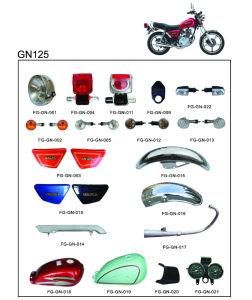 Plastic Parts Headlight Tail Light Body Parts for Motorcycle Gn125