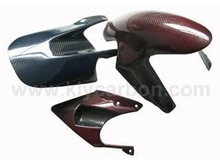 Color Carbon Fiber for Ducati Parts