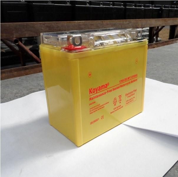 New Design High Quality Motorcycle Battery 12n9-BS- 12V8ah