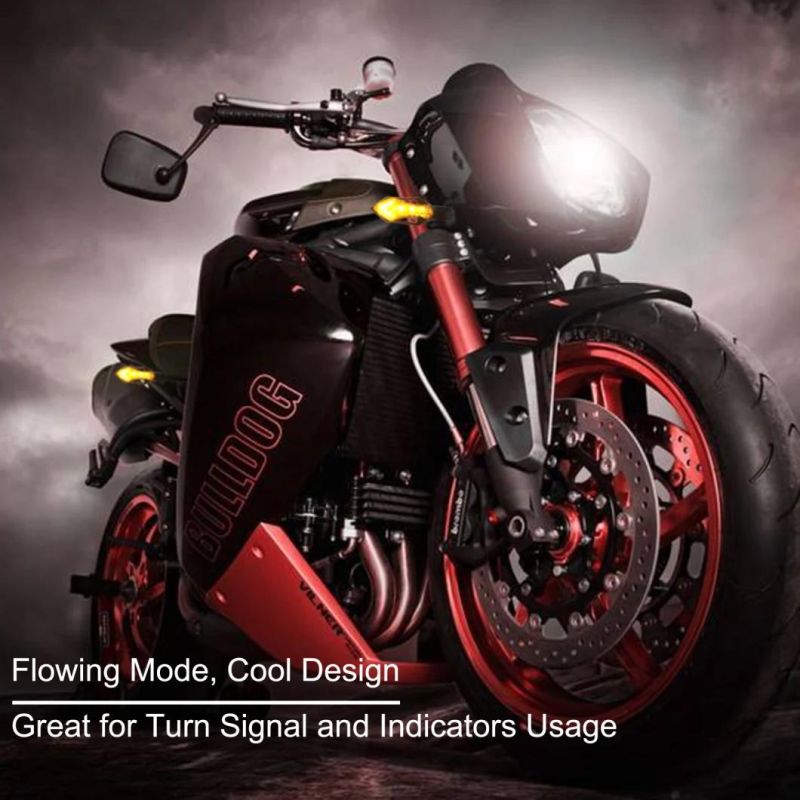 LED Motorcycle Lights Motorcycle Indicators Flowing Turn Signal Lights Motorbike Turning Indicators