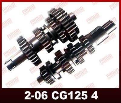 Motorcycle Engine Parts Cg125 Transmission Gear Set Motorcycle Parts