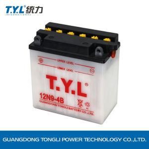 12n9-4b 12V9ah White Color Water Motorcycle Battery Motorcycle Parts