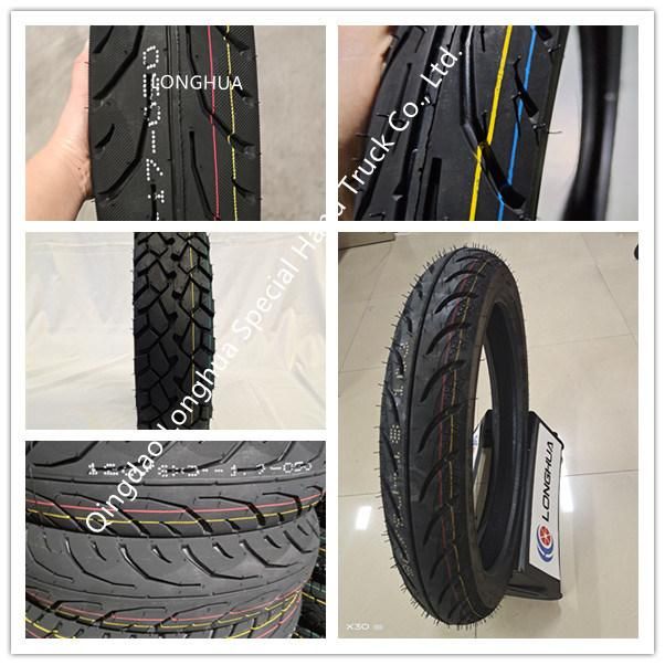 Chinese Factory 6pr Natural Rubber Motorcycle Vacuum Tire (100/80-17; 2.25-17; 2.50-17)