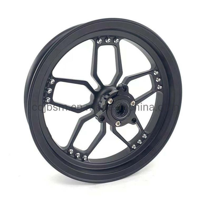 Cqjb Motorcycle Engine Spare CNC Customized Wheel 12 14 17 19 21inch Rims