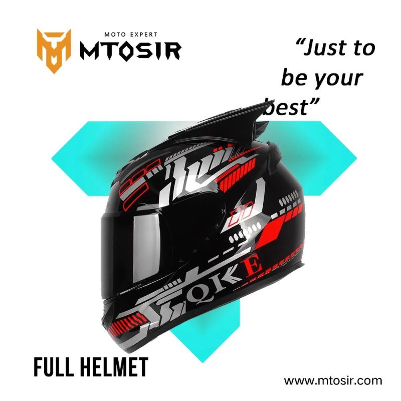 Mtosir Motorcycle Helmet Universal Fashion Full Face Helmet Motocross off-Road Dirt Bike Motorcycle Protective Helmet