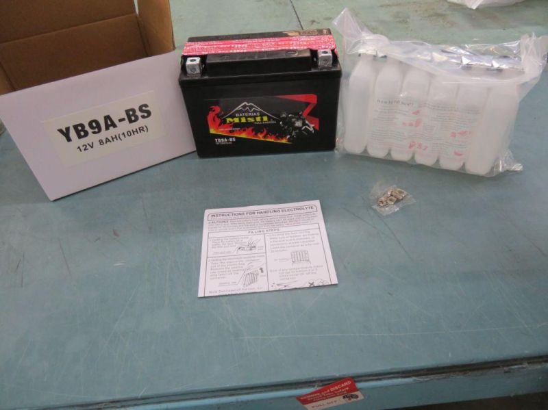 Yb9a-BS Motorcycle Battery