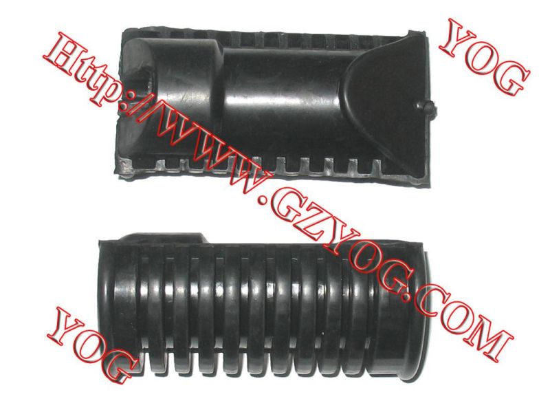 Motorcycle Spare Part Front Footrest Rubber for Bajaj Boxer, CB125ace, Tvs Star