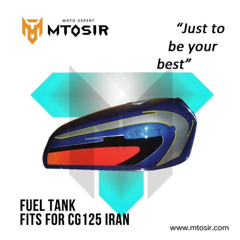Mtosir High Quality Fuel Tank for Honda Cg Cg125 Cg150 Cg200 Gas Fuel Tank Oil Tank Container Chassis Frame Parts Motorcycle Spare Parts