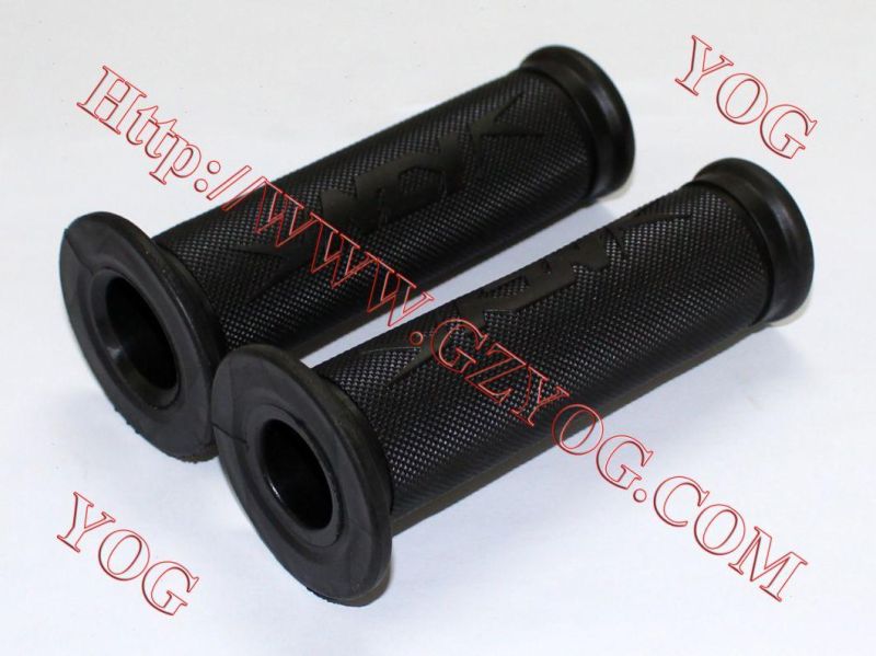 Yog Motorcycle Parts Motorchcle Handle Grip for Bajaj Boxer Black Color