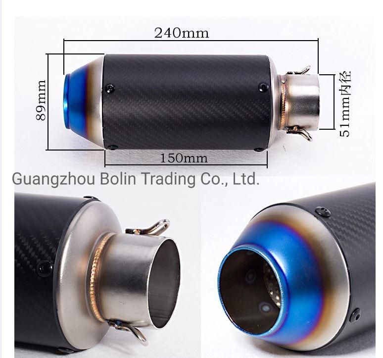 Custom Motorcycle Exhaust Mufller Pipe for Ktm