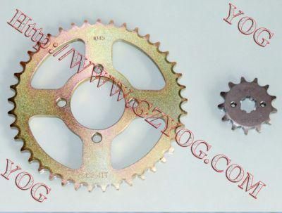 Transmission Kit Sprocket Kit for Tvs Start Gn125f Bajajplatina125 Bajajboxer