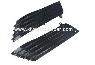 Carbon Fiber Glossy Side Tank Cover for Kawasaki Zx14 06-09