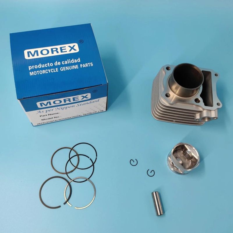 Motorcycle Spare Parts Accessories Morex Genuine Kits Piston & Block Cylinder for Engine Ax100 Small Joint Original Honda Suzuki YAMAHA Bajaj