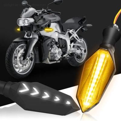 Motorcycle LED Turn Signal Lights Universal Motorbike Scooter Blinker Front Rear Lights Indicators Lamps
