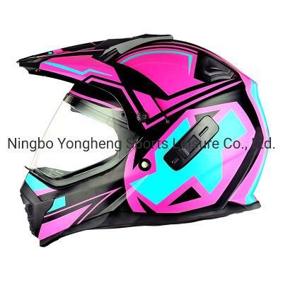 2020 Design ABS Double Visor Decal ATV off Road Mx Motorcycle Helmet