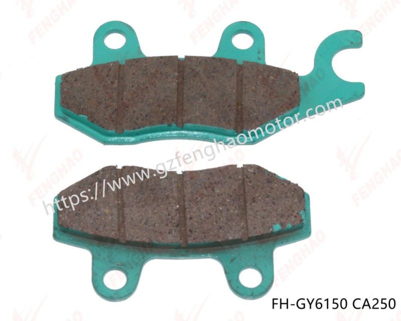 High Standard Motorcycle Parts Brake Pad for Honda Gy6150/Ca250/Cbt125/Cm125/Gy200